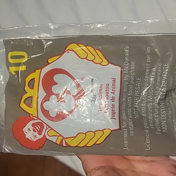 MCDONALD'S 1998 TY Beanie Lot Of 8 Happy Meal Toys - Picture 14 of 16